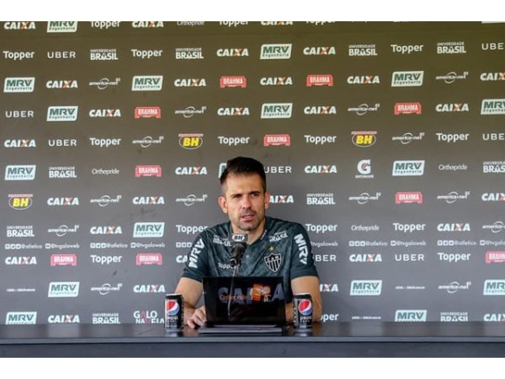 Galo treina no Mineirão e Victor elogia volta ao Gigante da Pampulha