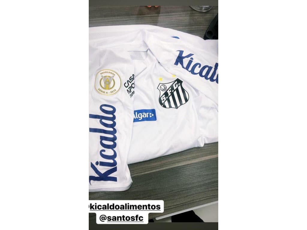 Santos Oficializa Novo Patrocinador Para As Mangas Da Camisa Lance