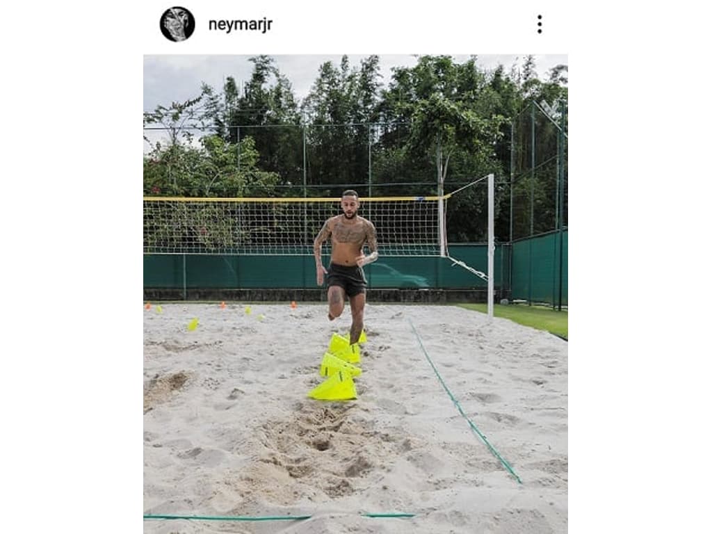 Neymar Posta Fotos Nas Redes Sociais E Mostra Que Est Treinando No