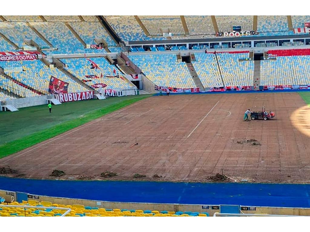 Gramado do Maracanã é trocado para sediar final da Copa América Lance