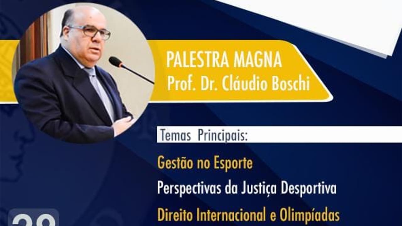 Ufrj Realiza Ix Simp Sio De Direito Desportivo Especialistas Lance