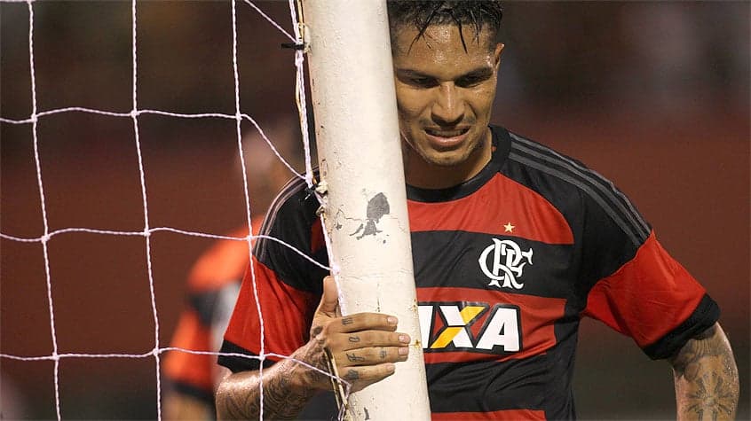 Nervosinho Guerrero tem mais cartões do que gols no Flamengo Lance