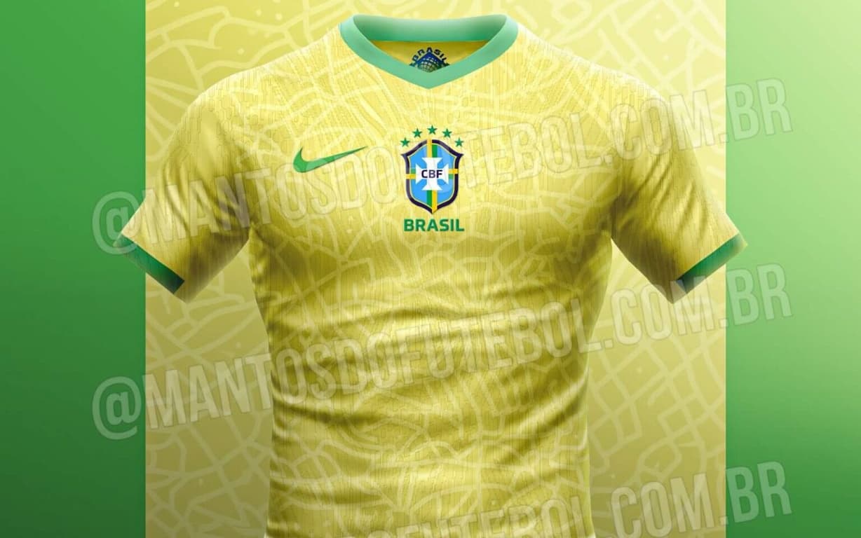 Site Publica Previs O De Nova Camisa Da Sele O Brasileira Para E