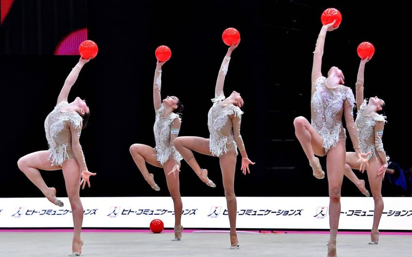 Brasil chega pela primeira vez à final do Mundial de ginástica rítmica