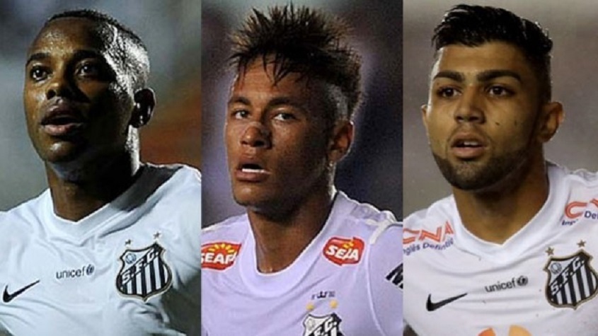 Neymar E Outros Jogadores Ex Santos Parabenizam Clube Pelos Anos