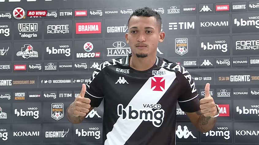 Walber exalta a felicidade por chegar ao Vasco É um sonho de criança