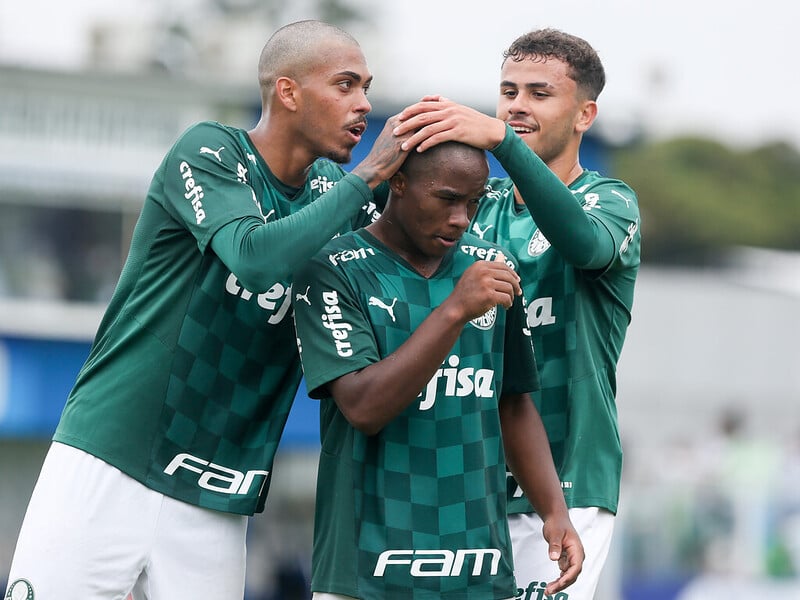 VÍDEO dois de Endrick Palmeiras vence a segunda na Copinha