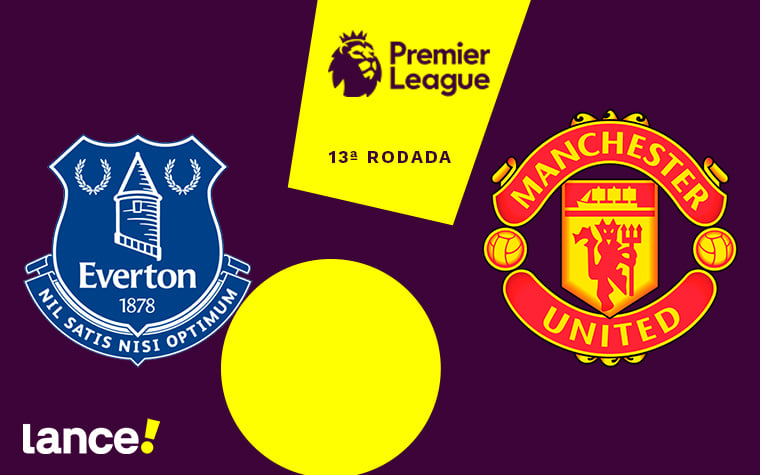 Everton x Manchester United onde assistir horário e prováveis