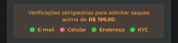 Sistema de verificações da casa que comprovam que a Esportiva Bet é confiável.