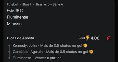 Captura de tela de Odds Aumentadas na Superbet