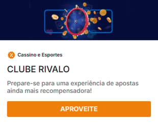  Clube Rivalo com programa de recompensas para apostadores