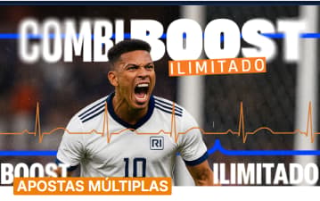 Promoção Combi Boost da Rivalo para apostas múltiplas