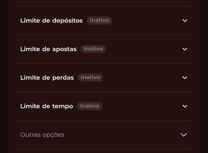 Captura de tela das ferramentas de jogo responsável que provam que a BateuBet é confiável