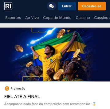 Captura de tela do bônus Fiel Até a Final da Rivalo.