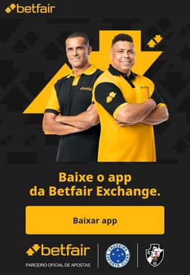 Captura de tela da página do app Betfair Exchange