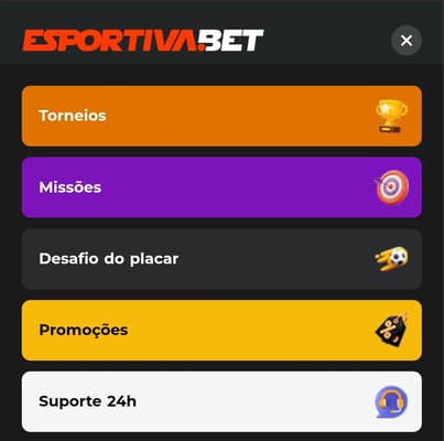 Como encontrar o Suporte 24h da Esportiva Bet.