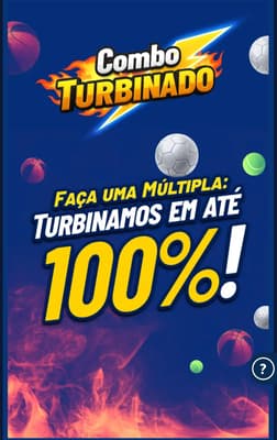 Captura de tela da promoção Combo Turbinado na Galera Bet.