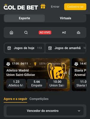 Captura da tela inicial da bet autorizada Gol de Bet.