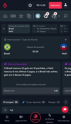 Captura de tela das Dicas de Especialista na Blaze.