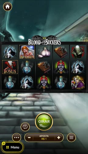 Captura de tela do slot Blood Suckers na BetBoom.