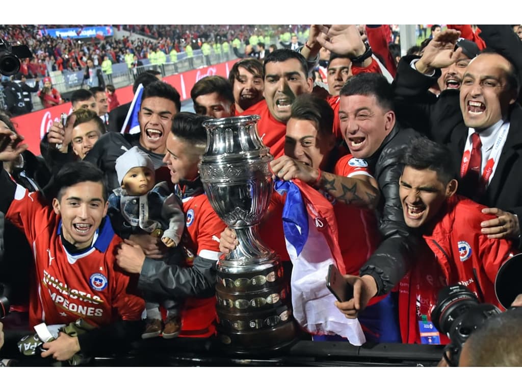 Brasil volta a enfrentar o Chile após 36 anos em uma final de