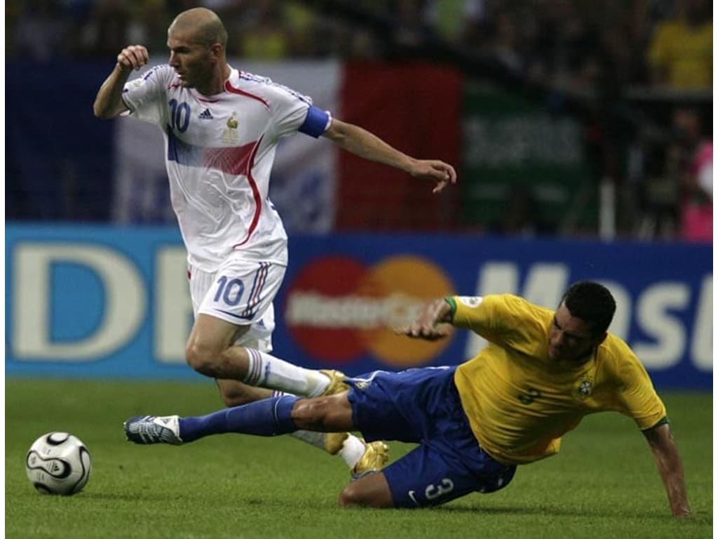 JOGO HISTÓRICO - Brasil 0 x 1 França - (1080p HD) - Copa do Mundo 2006  (SHOW DE ZIDANE) 