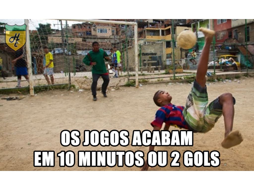 REGRAS BÁSICAS DO FUTEBOL DE RUA > TODO MUNDO TEM QUE JOGAR