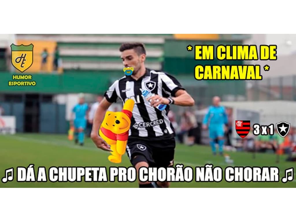 Chororô atualizado! Confira os memes da vitória do Flamengo sobre o  Botafogo