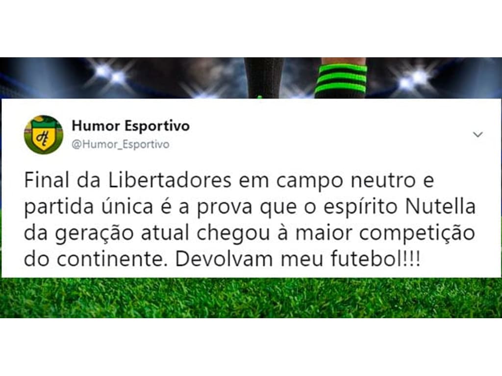 Final única Na Libertadores Revolta Torcedores Veja Comentários Lance 