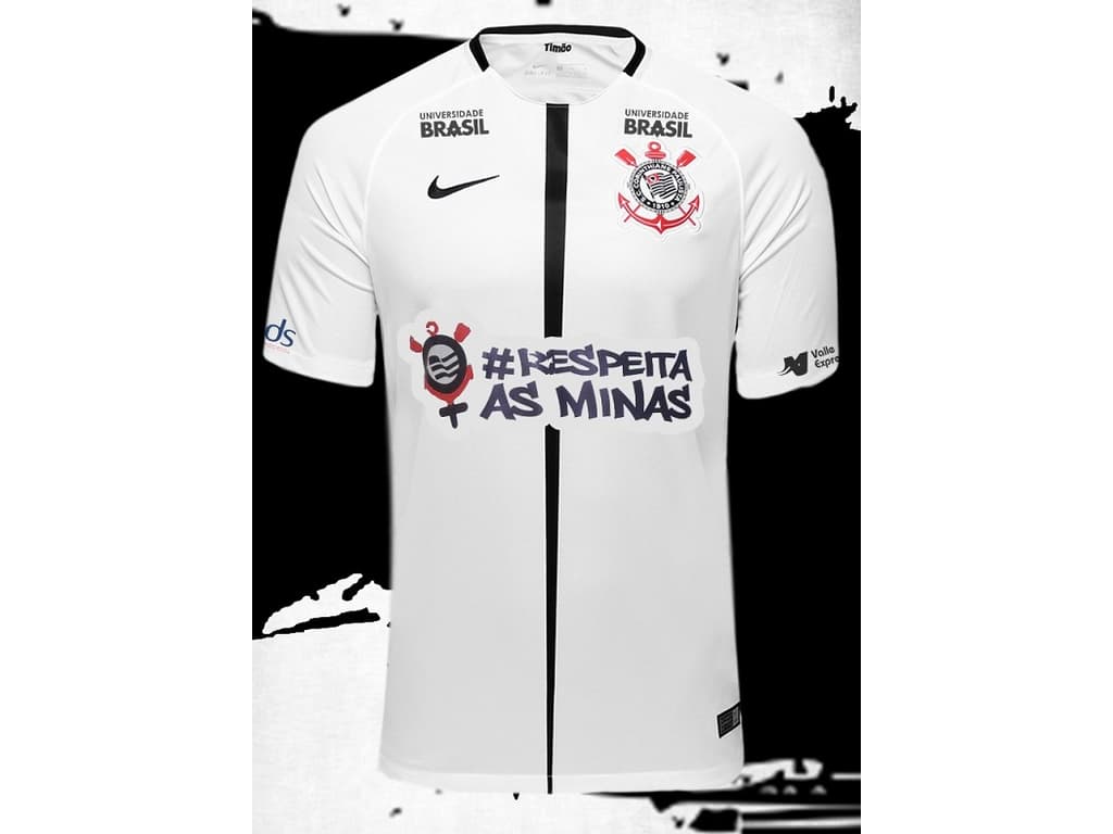 Camiseta Corinthians - Respeita As Minas