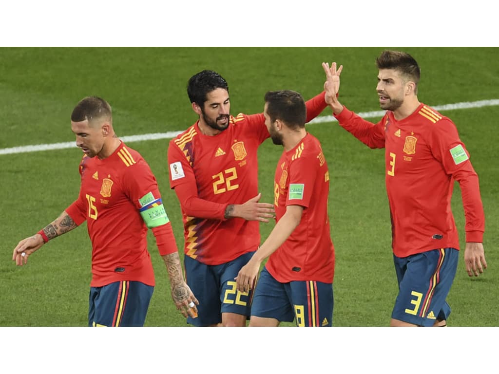 VAR salva Espanha de derrota para o Marrocos, Esportes
