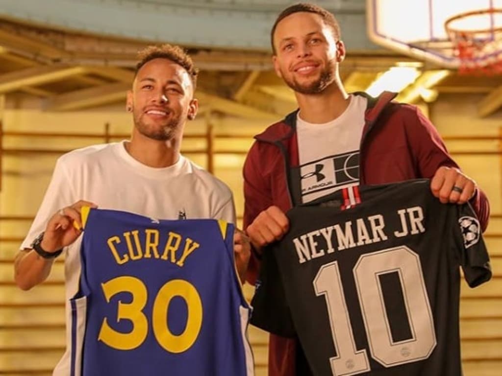 Estrela da NBA, Stephen Curry elogia jogada de Neymar