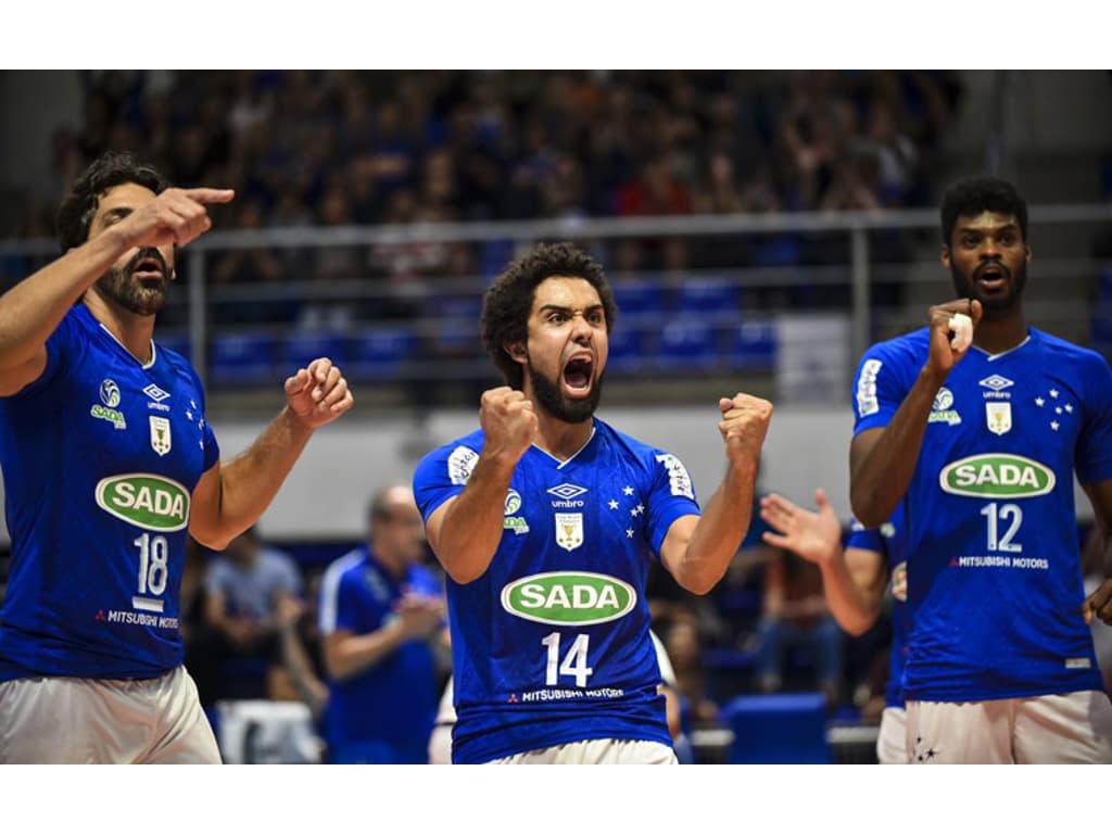 OS MELHORES Sander, Isac e - Sada Cruzeiro Vôlei