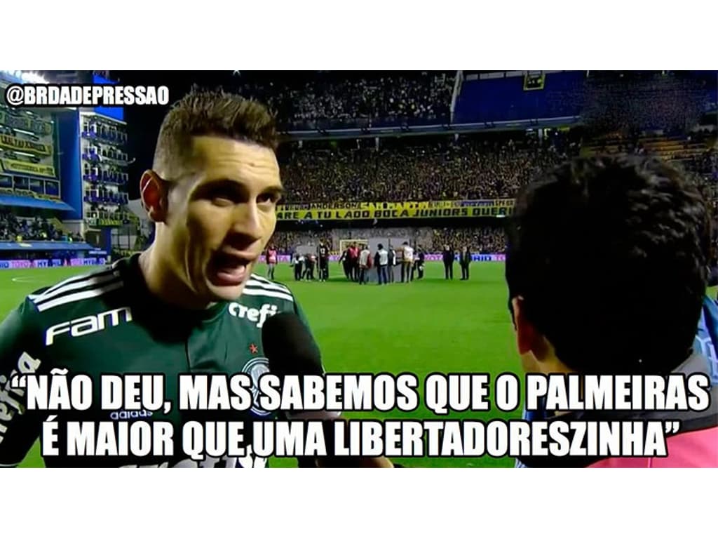 Eliminação do Palmeiras rende memes e piadas nas redes sociais; confira os  melhores - Fotos - R7 Fora de Jogo