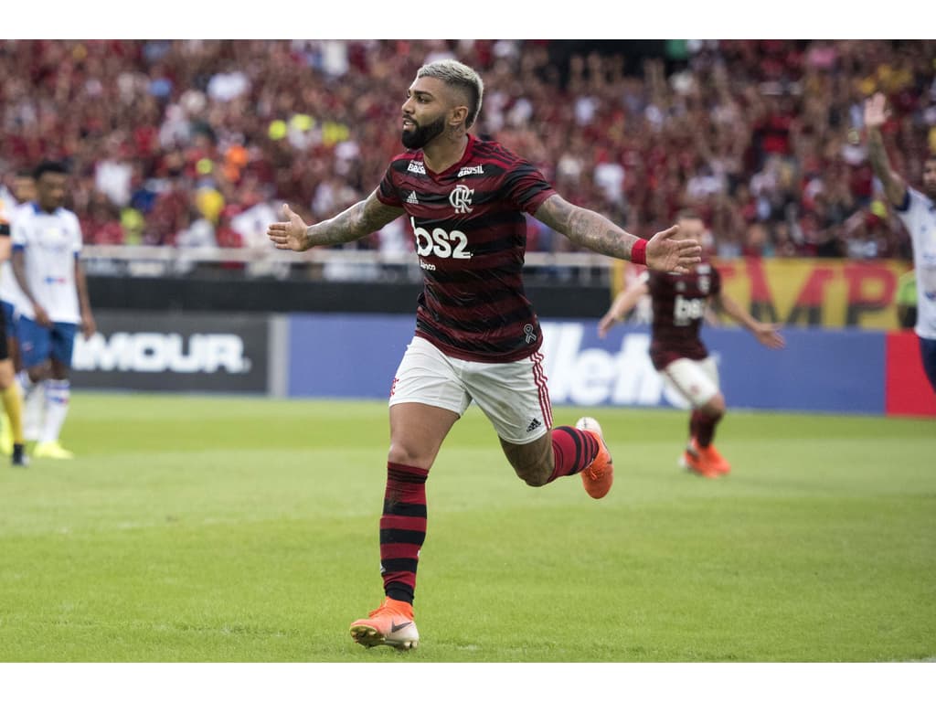 LANCE DO GOL DO FLAMENGO COM MARCAÇAO, GOL DE GABIGOL