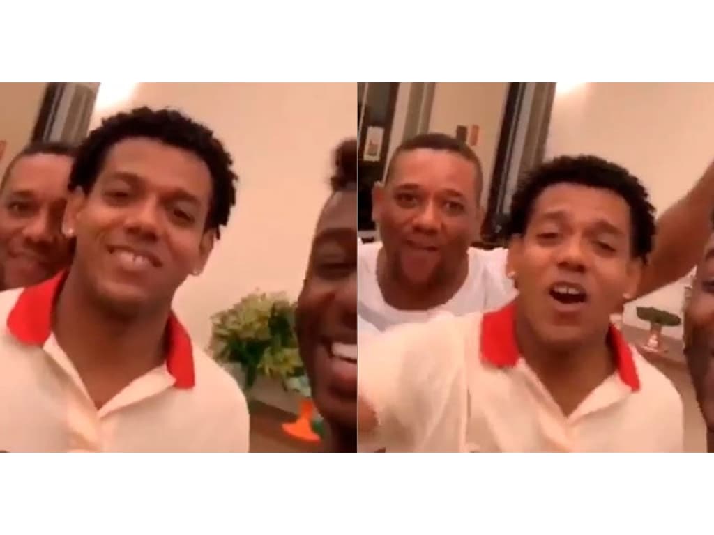 Romarinho faz a festa e canta: 'Palmeiras não tem mundial!' 