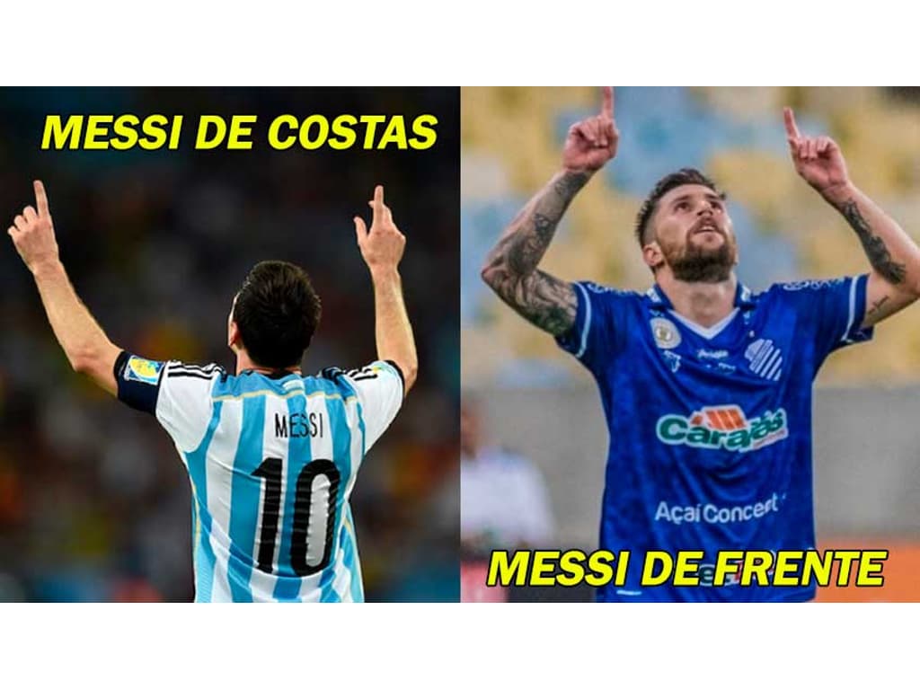 MESSI REBAIXADO MELHOR DO MUNDO - Memes Futebolísticos.