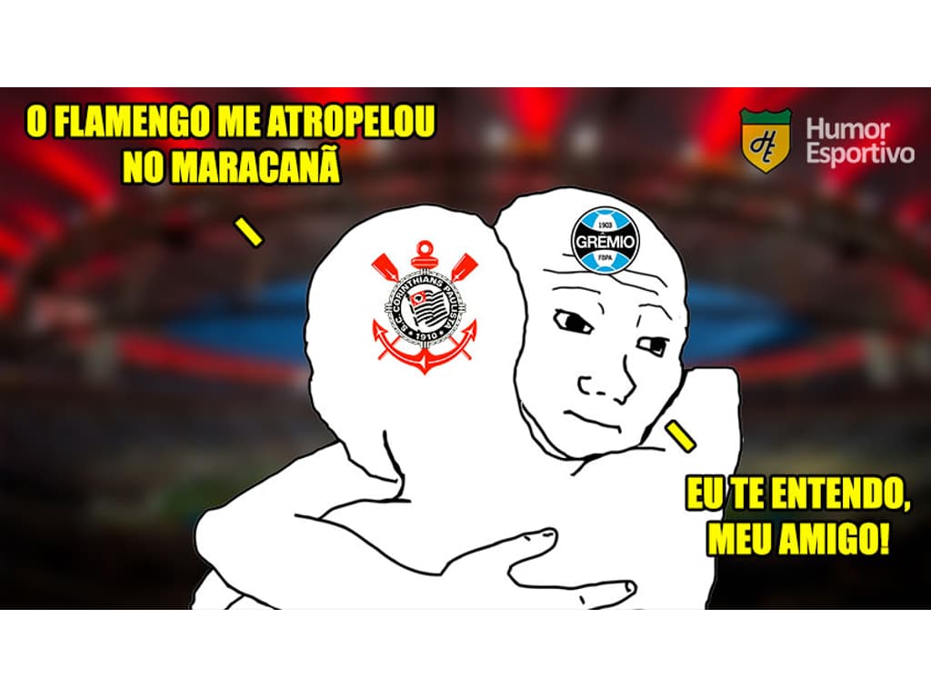 União Flamengo e Corinthians rende memes na internet; veja os melhores -  Esportes - R7 Lance