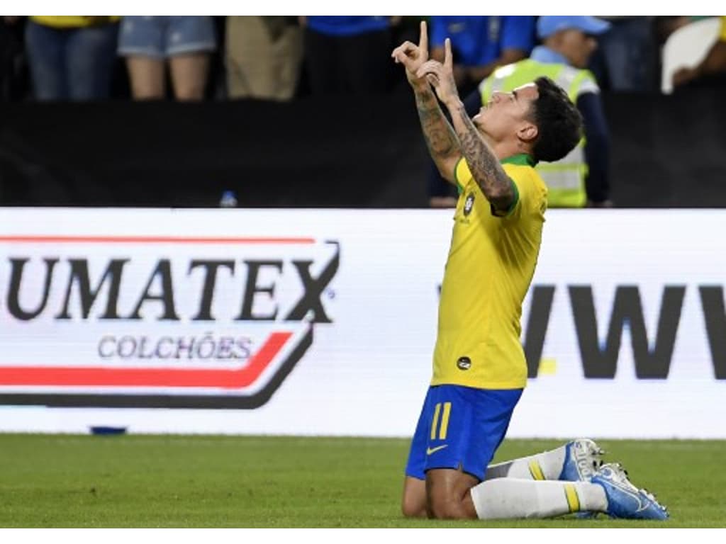 Seleção brasileira: Coutinho derruba jejum de 5 anos sem gols de falta