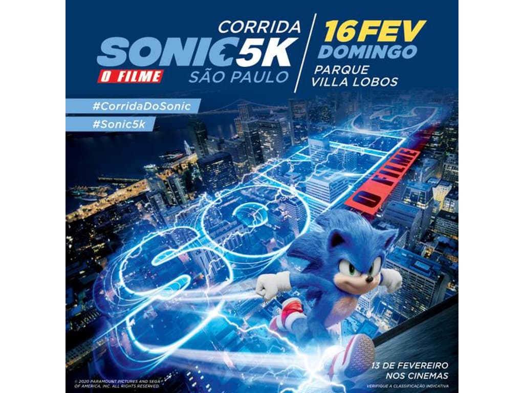 Sonic: O Filme - 13 de Fevereiro de 2020