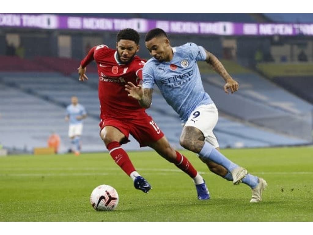 Futebol ao vivo: Liverpool x Manchester City; escalações e onde