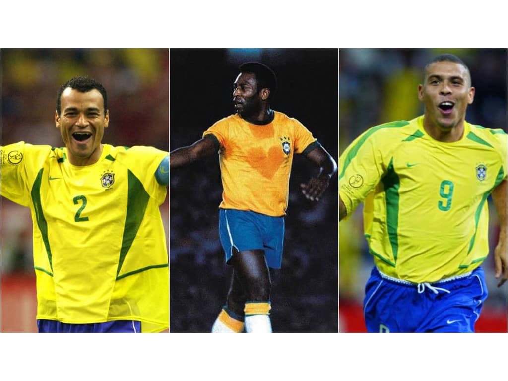 Seleção da Bola de Ouro tem Pelé, Ronaldo e Cafu