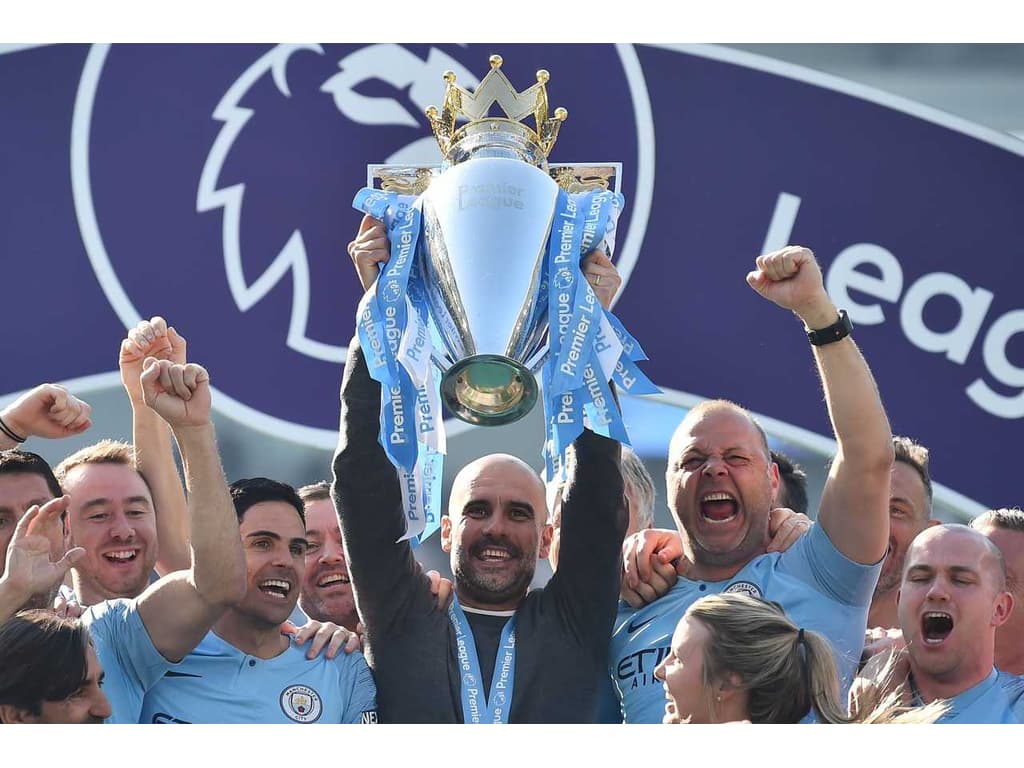 Os números da campanha do Manchester City tricampeão da Premier League