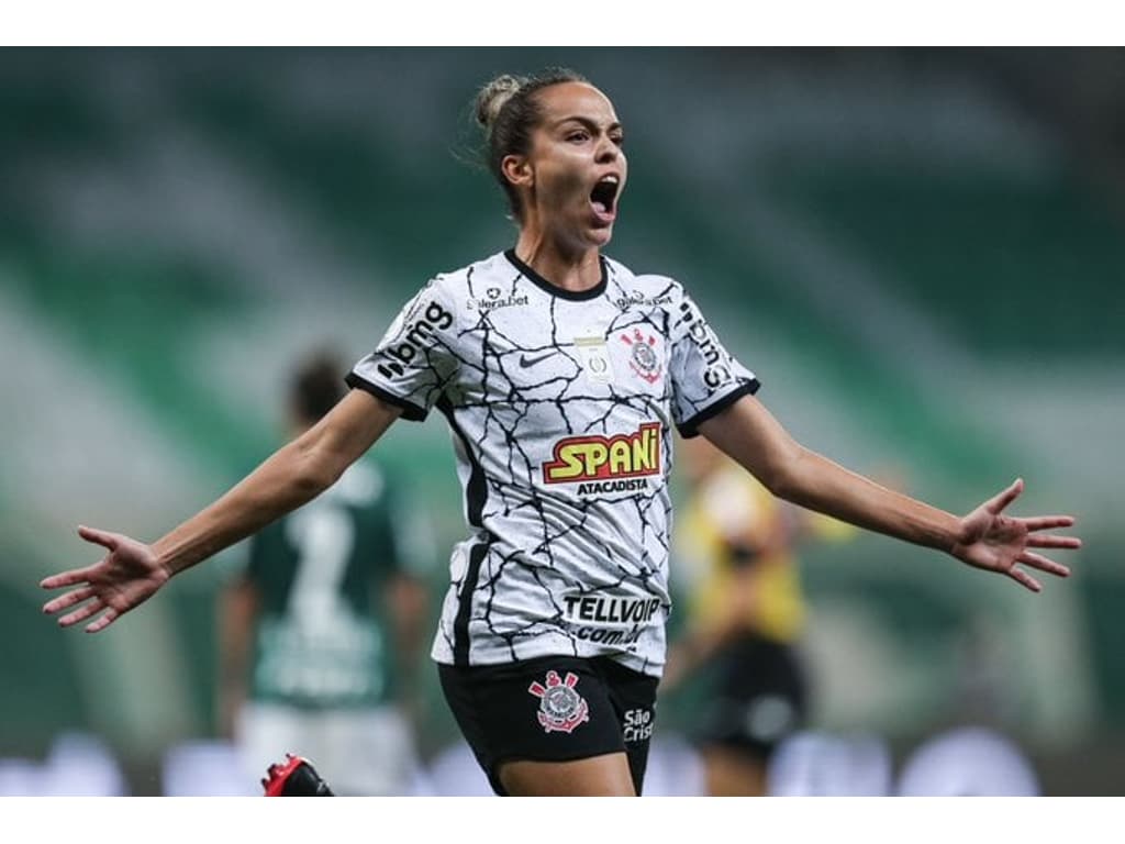 SC Corinthians Paulista - Fim de jogo!! O Corinthians Futebol Feminino sai  na frente na decisão do Brasileirão Feminino! Boa, brabas!!! 👏🏽 Palmeiras  0 🆚 1 Corinthians ⚽️ Gabi Portilho O jogo