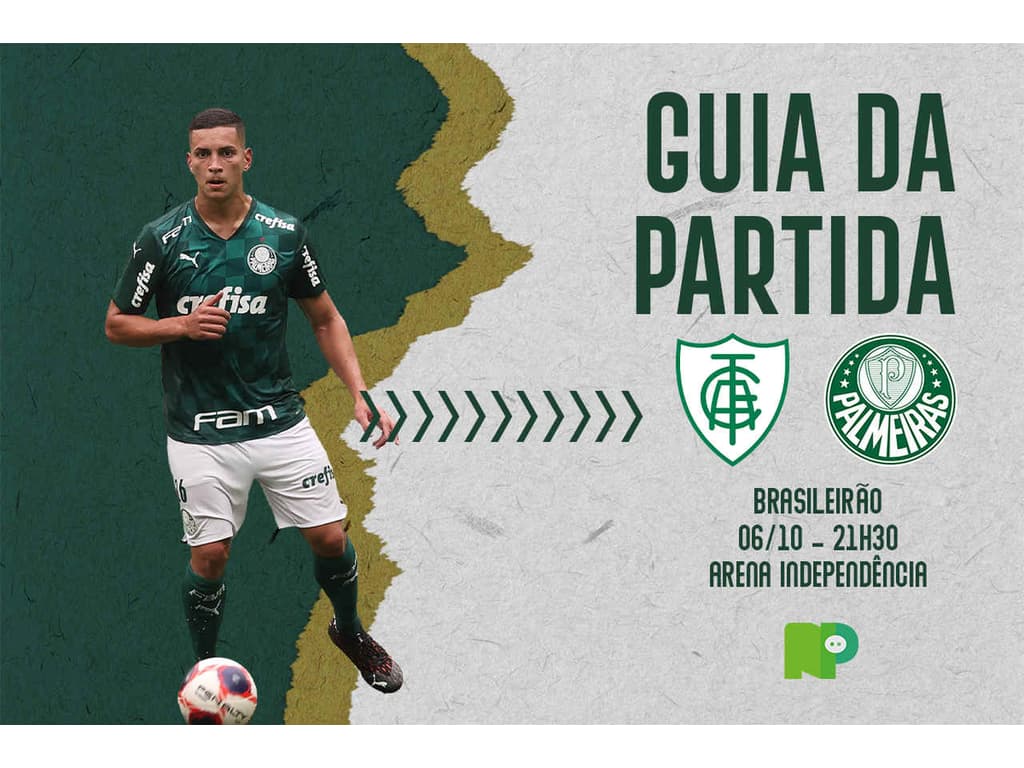 Palmeiras x América-MG: onde assistir ao jogo do Brasileirão