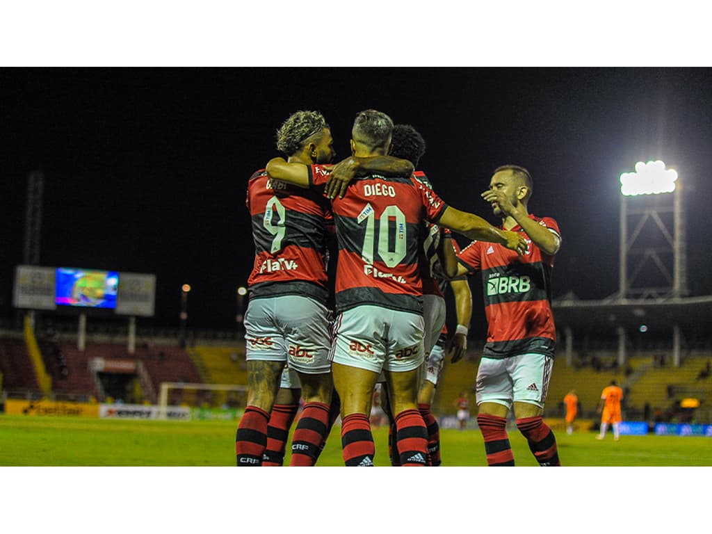 Gabigol e Pedro brilham em goleada do Flamengo sobre o Nova Iguaçu