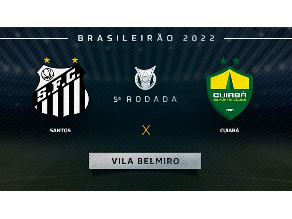 Santos x Cuiabá: onde assistir ao vivo ao jogo do Brasileirão