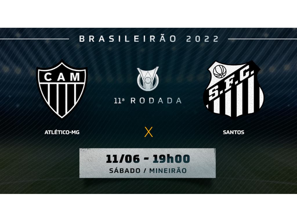 Santos x Atlético-MG: onde assistir, escalações e desfalques do jogo pelo  Brasileirão - ISTOÉ Independente