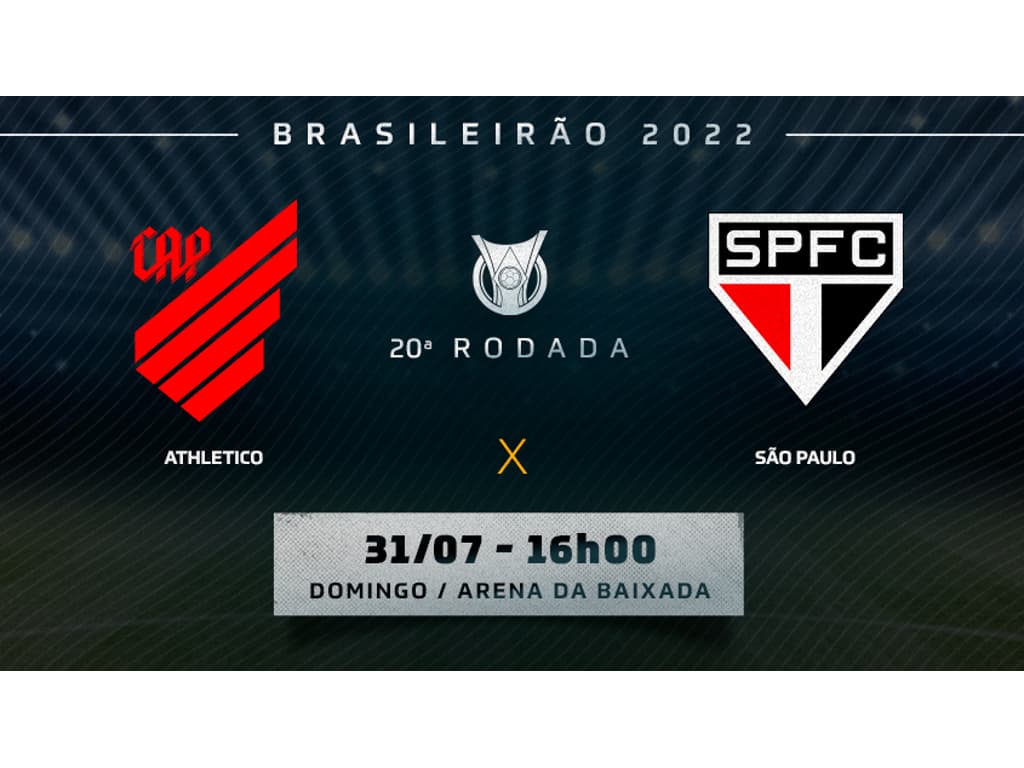 São Paulo FC - Hoje o Tricolor enfrenta o Atlético Paranaense, às