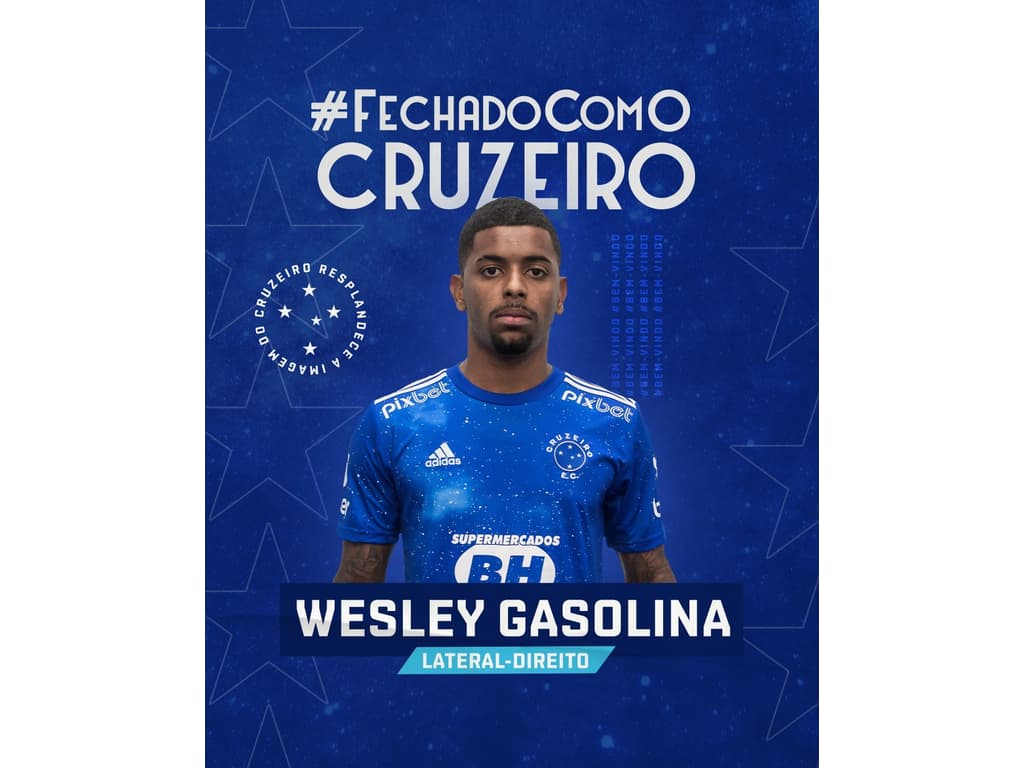 Reforço do Cruzeiro, Wesley Gasolina chega a BH para exames e